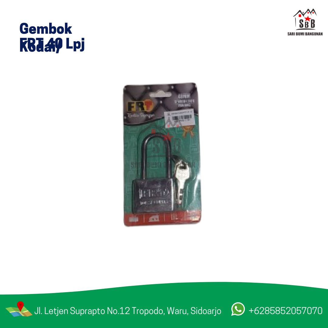 Gembok Kodai/FRT 40 Lpj